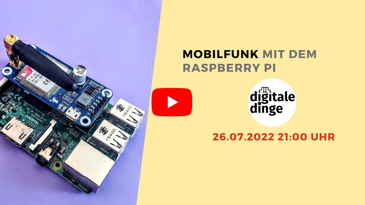 Raspberry Pi mit Mobilfunkmodem