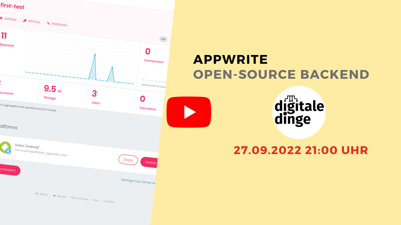 appwrite - Open-Source Alternative zu Firebase